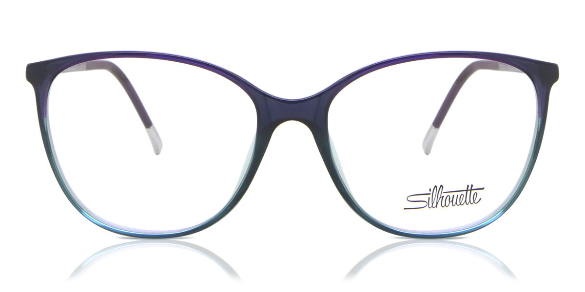 Image of Silhouette SPX Illusion 1601 4010 Óculos de Grau Purple Masculino PRT