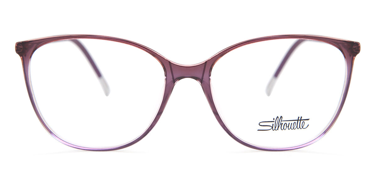 Image of Silhouette SPX Illusion 1601 4110 Óculos de Grau Purple Masculino PRT