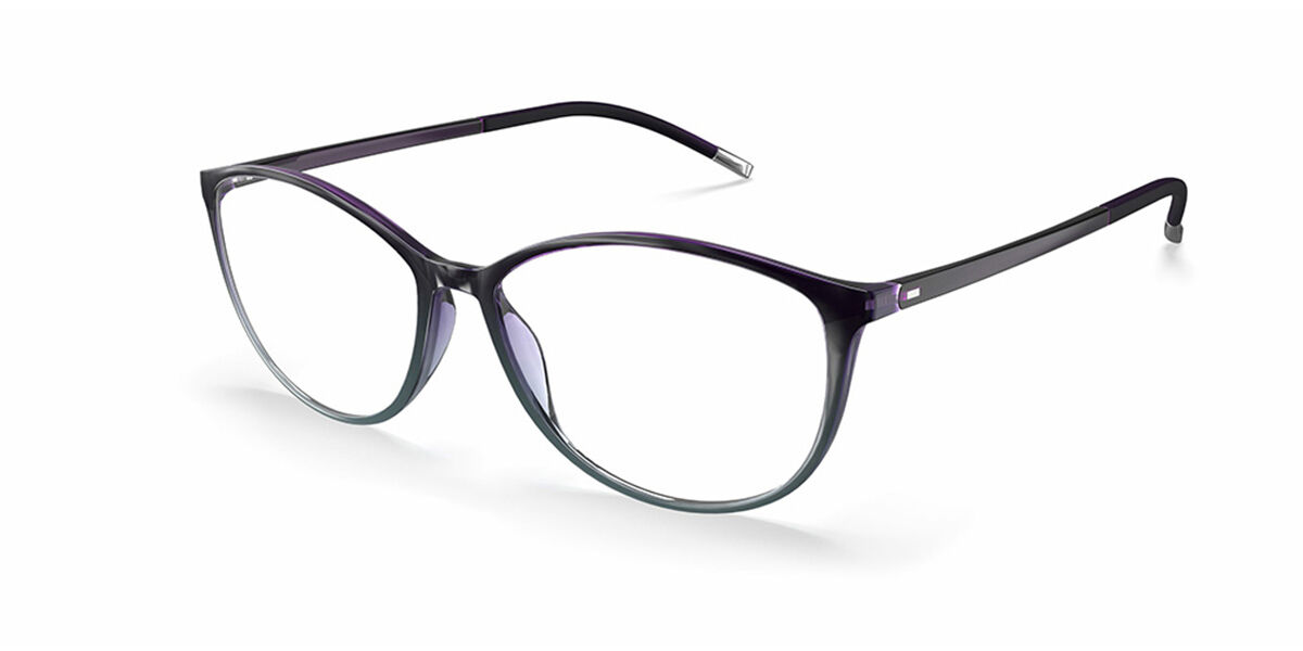 Image of Silhouette SPX Illusion 1604 4010 Óculos de Grau Purple Masculino BRLPT