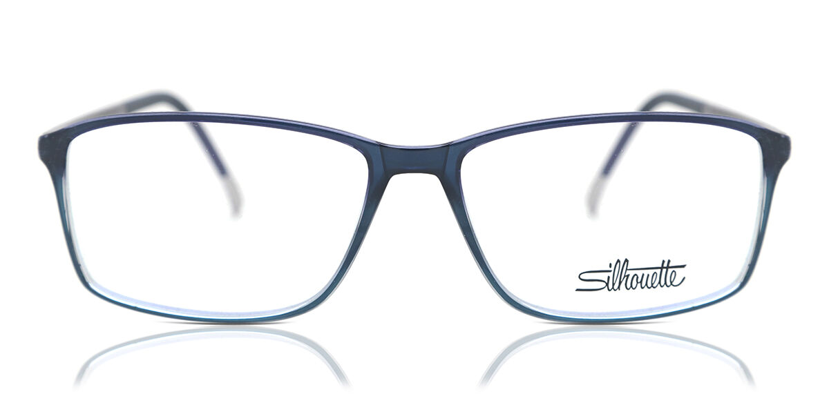 Image of Silhouette SPX Illusion 2942 4510 Óculos de Grau Azuis Masculino BRLPT