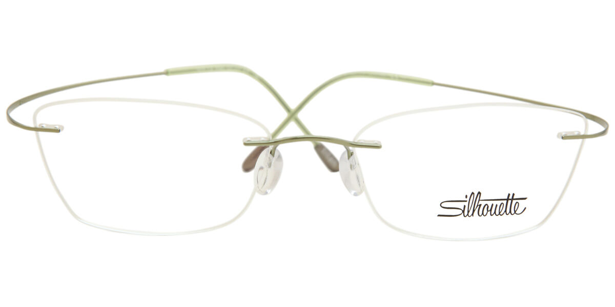 Image of Silhouette TMA Must Collection 2017 5515 5540 Óculos de Grau Verdes Masculino BRLPT