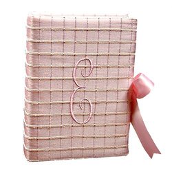 Image of Silk Squares Personalized Baby Photo Album - Small