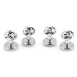 Image of Silver Knot Studs