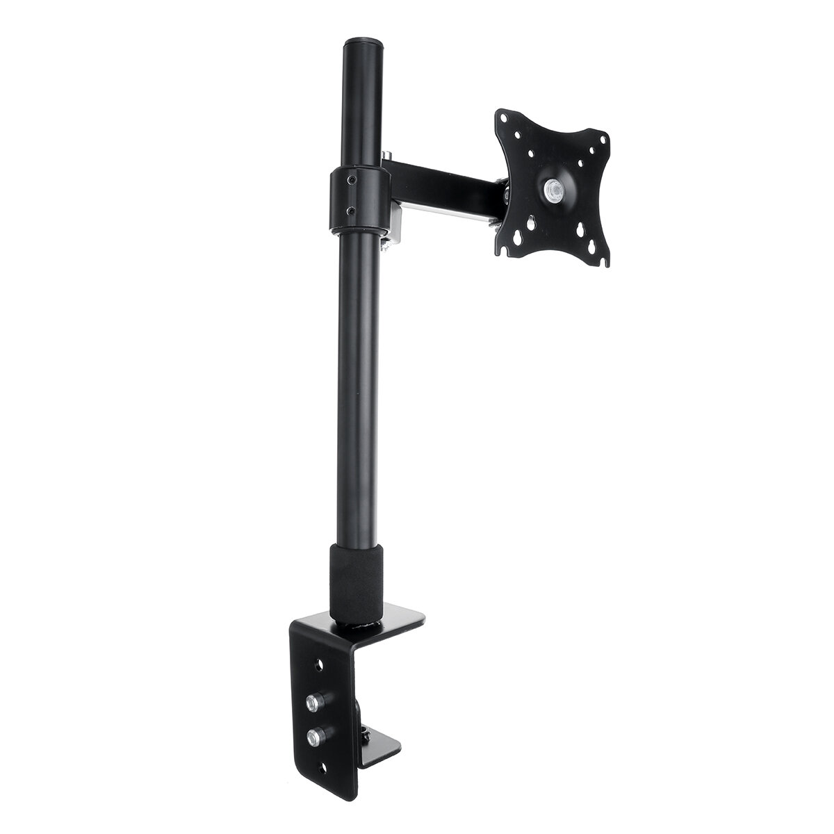 Image of Single Arm Desk Mount LCD Computer Monitor Bracket Clamp Stand 14-27 inch Screen TV Bracket