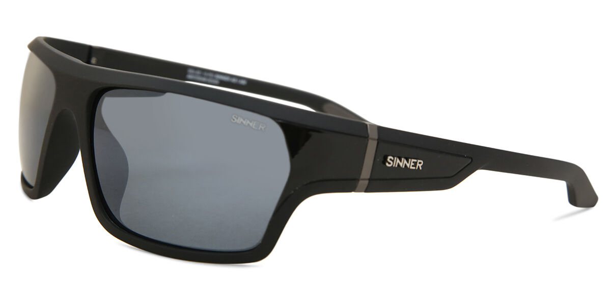 Image of Sinner Blanc Polarized SISU-821-10-P03 Óculos de Sol Pretos Masculino BRLPT
