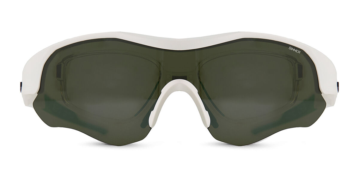 Image of Sinner Triple II Polarized SISU-884-30-03 Óculos de Sol Brancos Masculino BRLPT