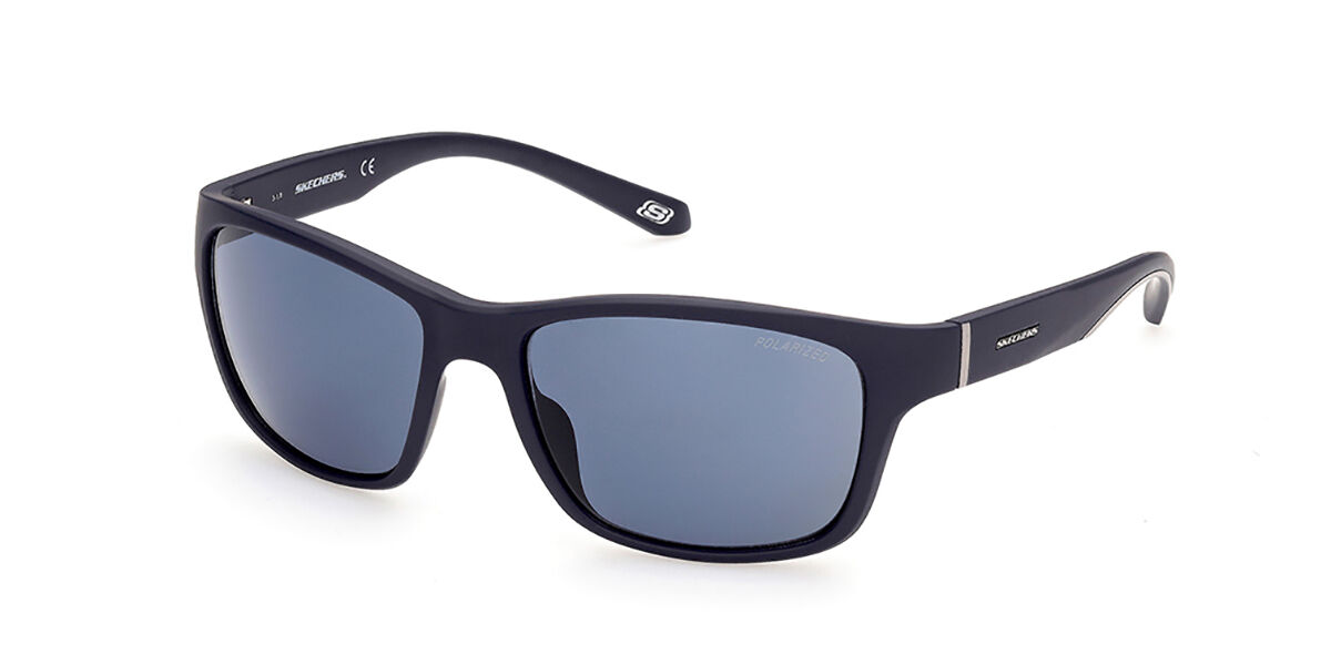 Image of Skechers SE6117 Polarized 91V Óculos de Sol Masculino Azuis BRLPT