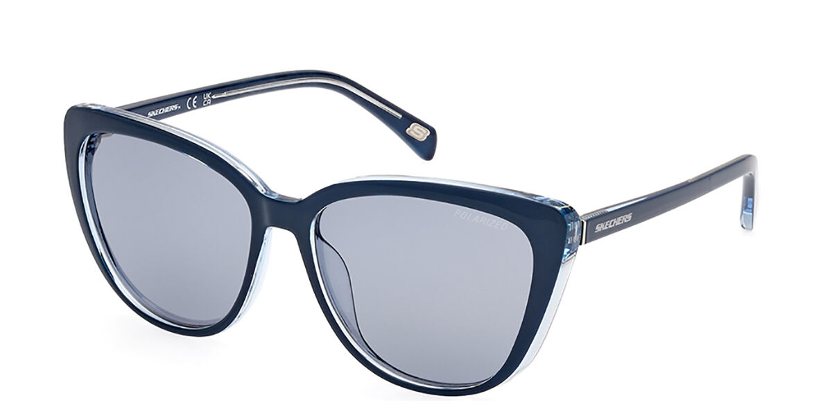 Image of Skechers SE6294 Polarized 90D Óculos de Sol Azuis Feminino PRT