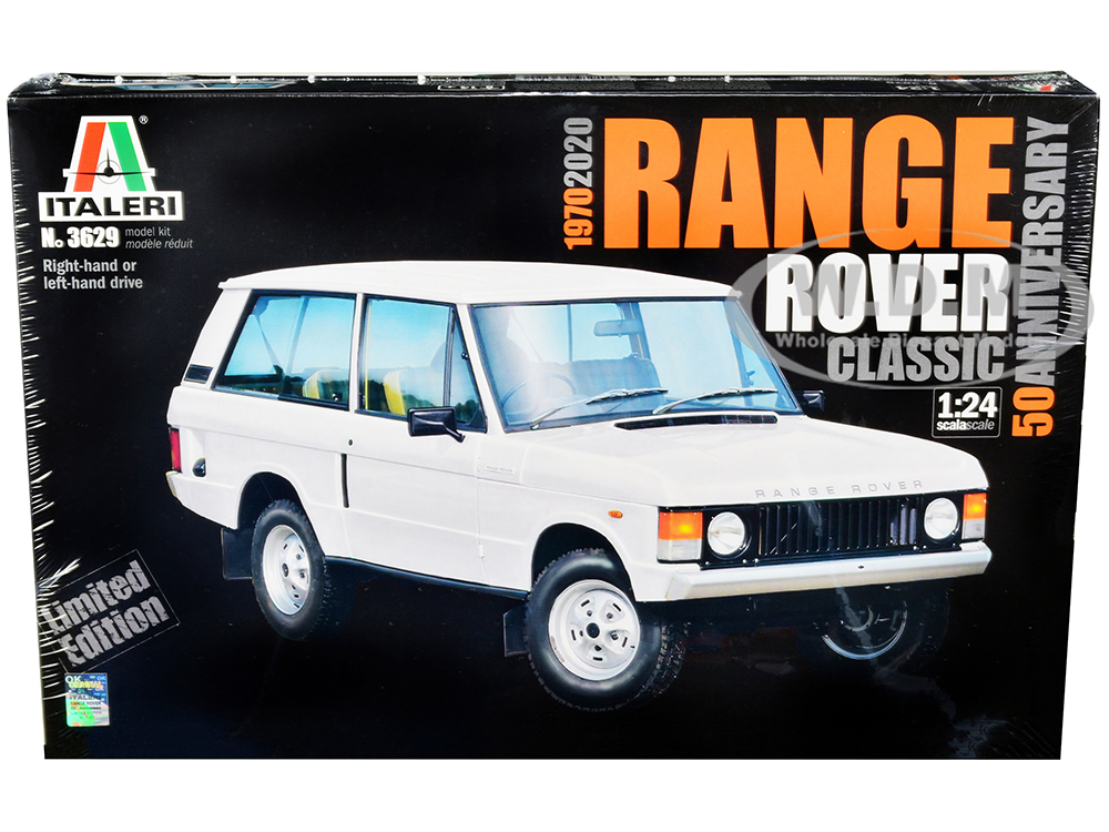 Image of Skill 3 Model Kit Land Rover Range Rover Classic 50th Anniversary 1/24 Scale Model by Italeri