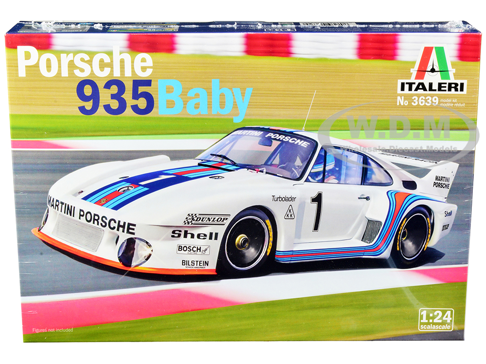 Image of Skill 3 Model Kit Porsche 935 Baby 1/24 Scale Model by Italeri