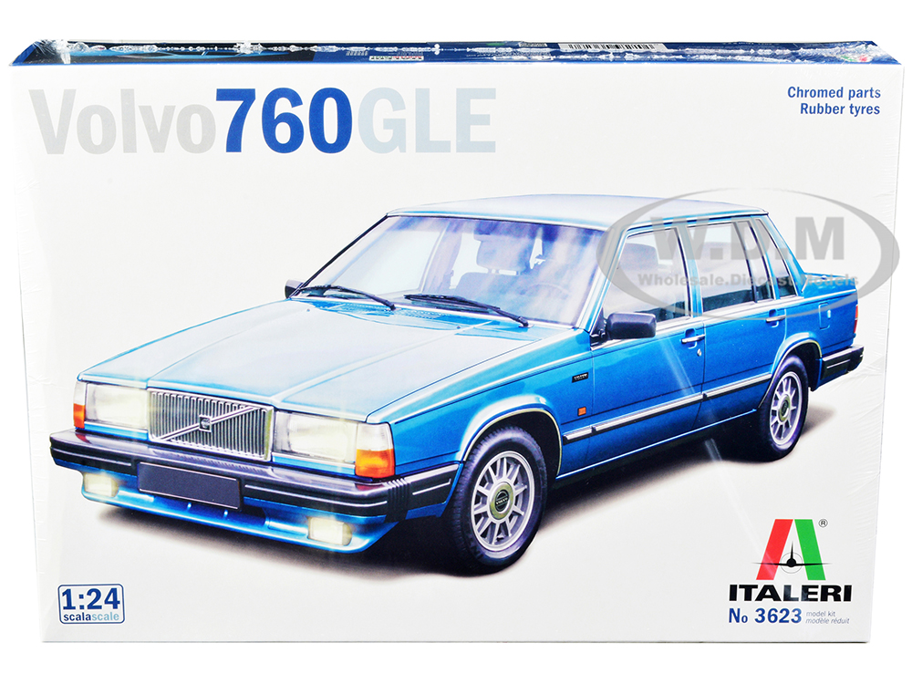 Image of Skill 3 Model Kit Volvo 760 GLE 1/24 Scale Model by Italeri