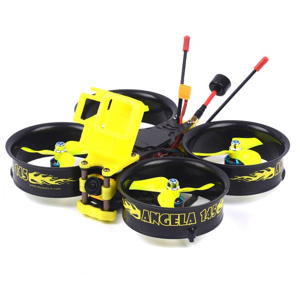 Image of Skystars Angela 145 145mm 3 Inch 3-4S FPV Whoop Racing Drone With MINI F4 35A 500mW VTX Caddx Ratel Cam PNP