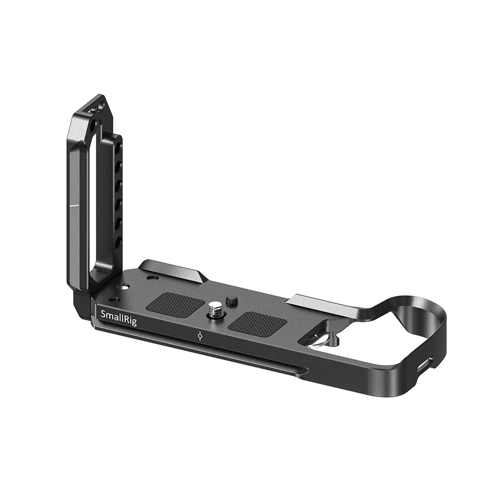 Image of SmallRig 2655 S1H L-Bracket L Plate for Panasonic S1H Arca-Swiss Standard L-Shaped Plate Quick Release Tripod Mounting B