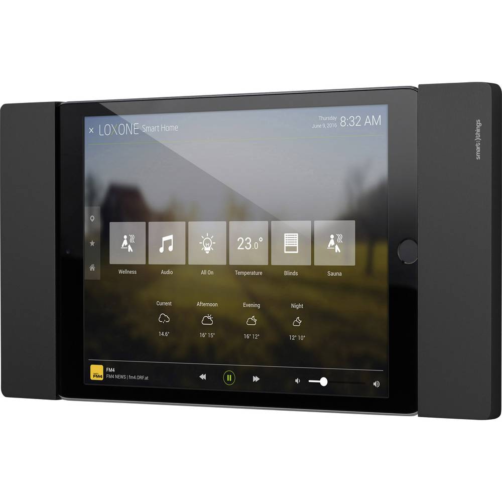 Image of Smart Things s09 b iPad wall mount Black Compatible with Apple series: iPad mini 4 iPad mini (5th Gen)