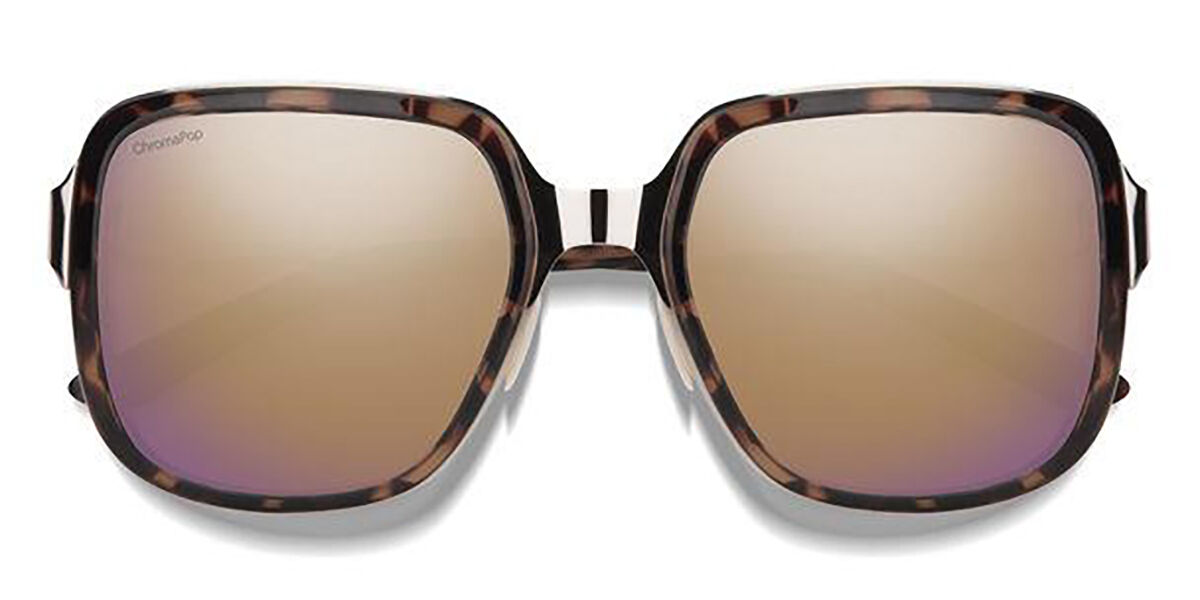 Image of Smith AVELINE Polarized WR9/9V Óculos de Sol Tortoiseshell Feminino PRT