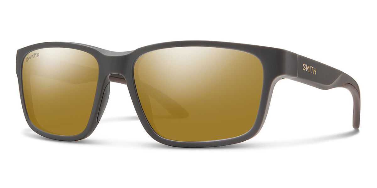 Image of Smith BASECAMP Polarized FRE/QE Óculos de Sol Cinzas Masculino PRT