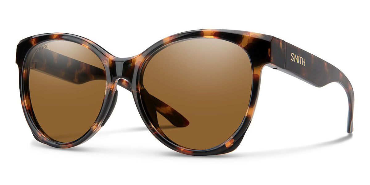 Image of Smith FAIRGROUND Polarized 086/L5 Óculos de Sol Tortoiseshell Feminino PRT