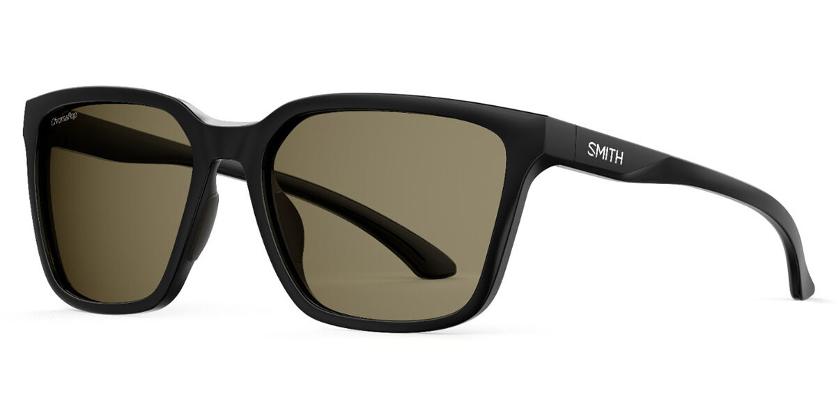 Image of Smith SHOUTOUT Polarized 807/L7 Óculos de Sol Pretos Masculino BRLPT