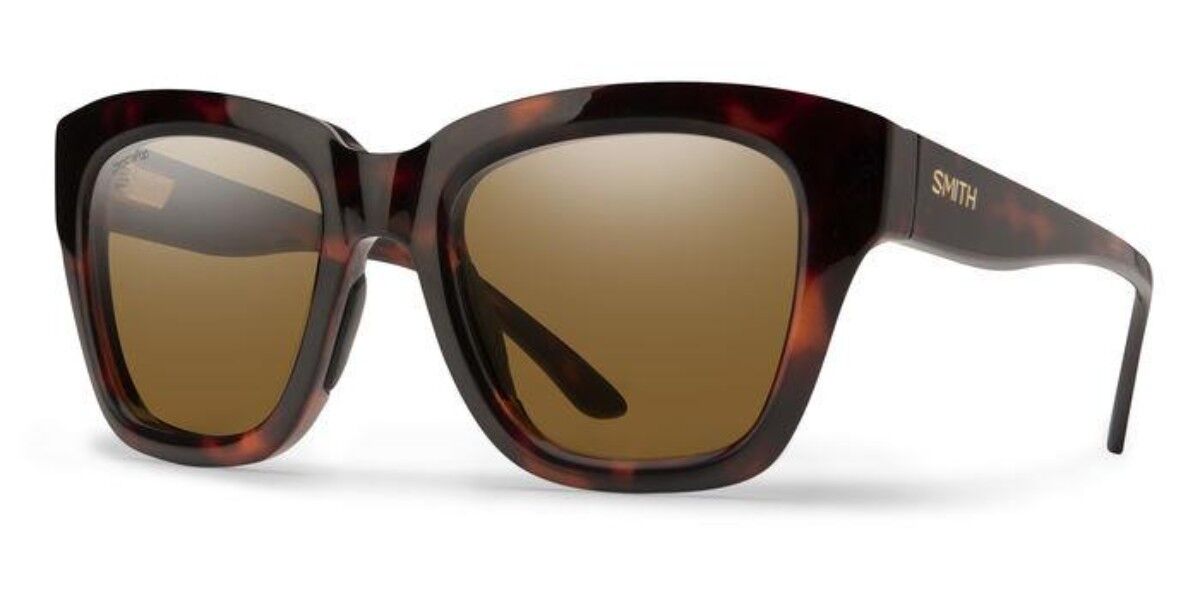 Image of Smith SWAY Polarized 086/L5 Óculos de Sol Feminino Tortoiseshell BRLPT