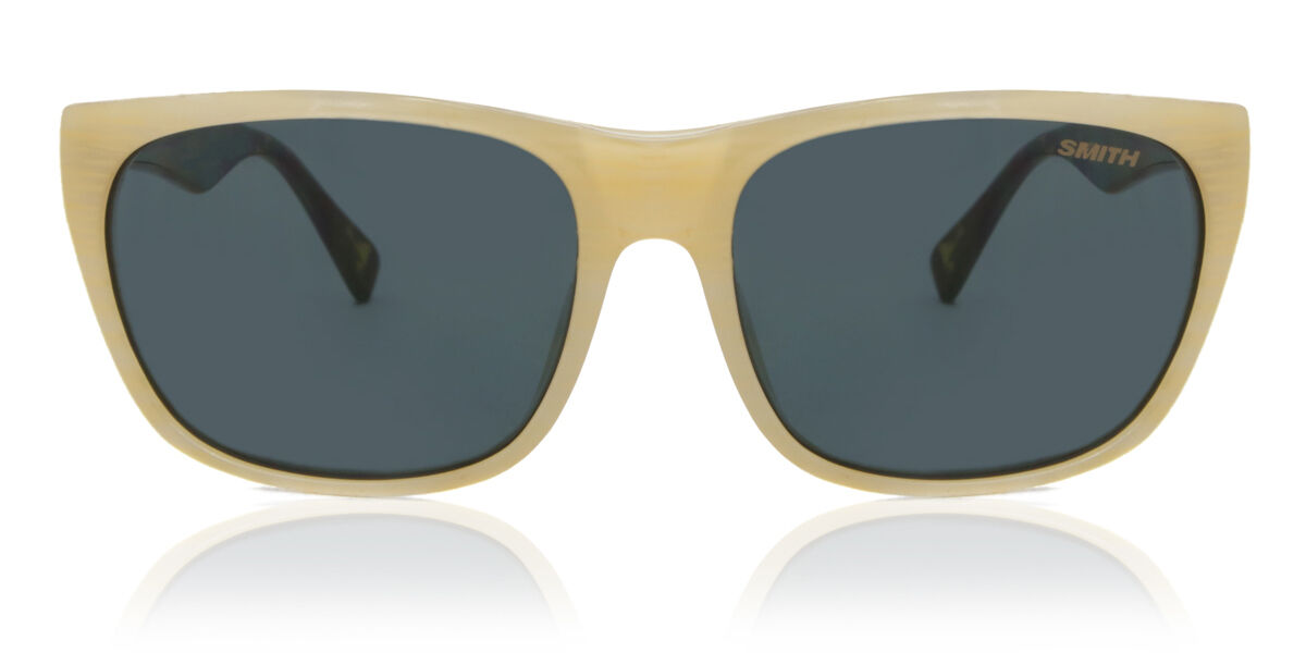Image of Smith TIOGA Polarized G19/6N Óculos de Sol Brancos Masculino PRT