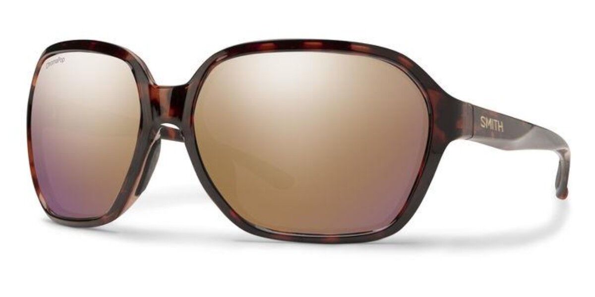 Image of Smith WHITNEY Polarized 086/9V Óculos de Sol Tortoiseshell Feminino PRT