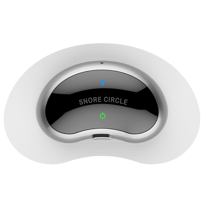 Image of Snore Circle Smart  Anti Snoring Device Muscle Stimulator Snore Stopper Throat Snore Stopper APP Recording Sleep Analysis -Black