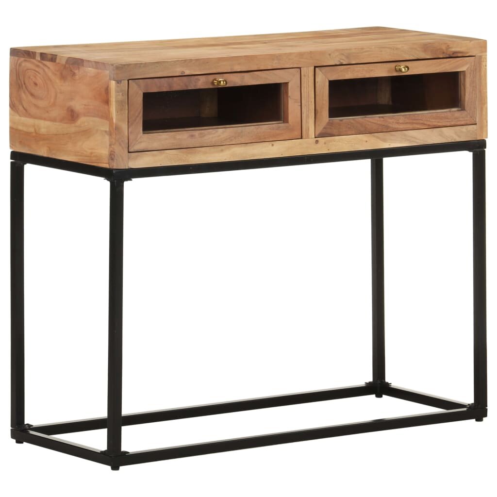Image of Solid Acacia Wood Console Table 354''x138''x299''