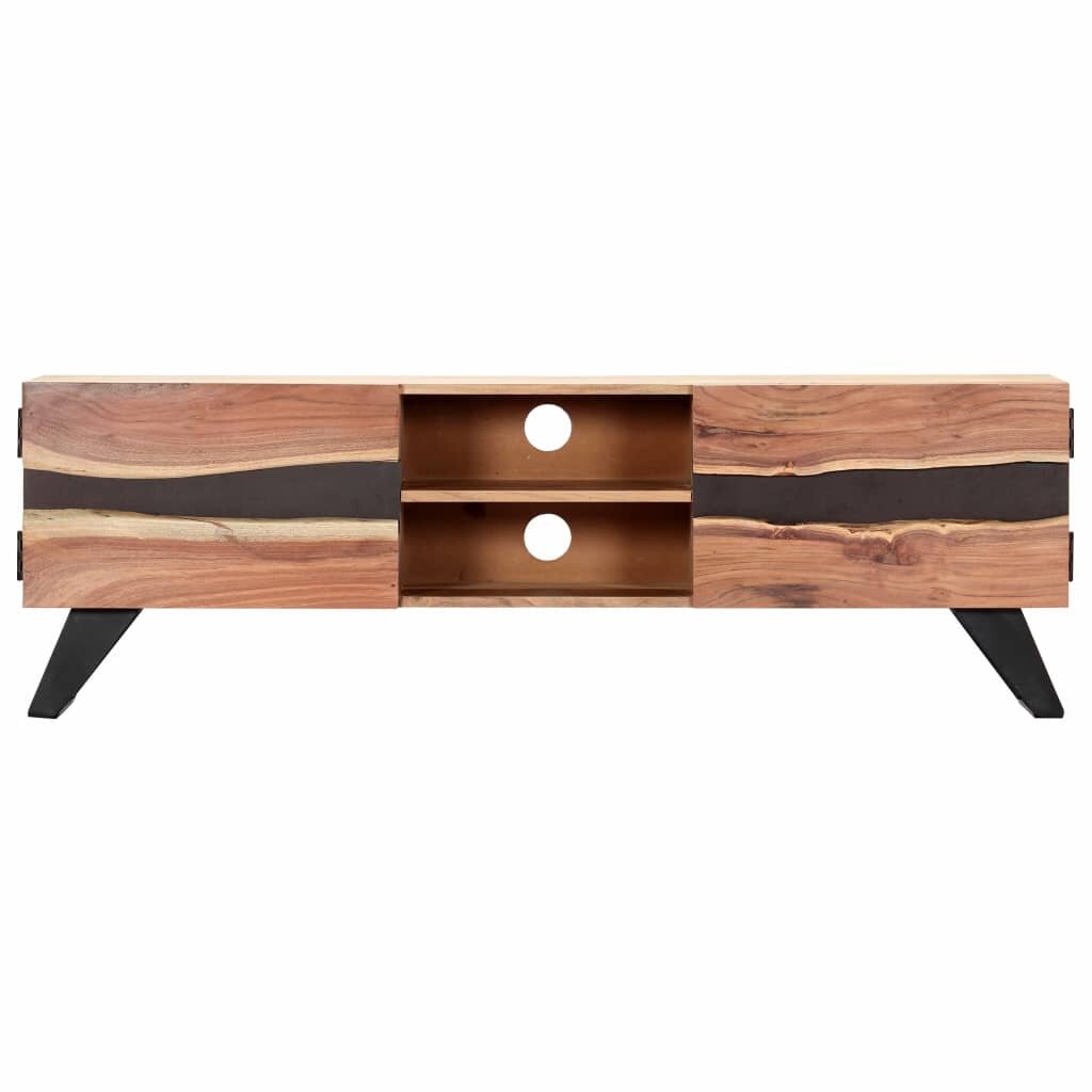 Image of Solid Acacia Wood TV Cabinet TV Stand Furniture 551"x118"x177"