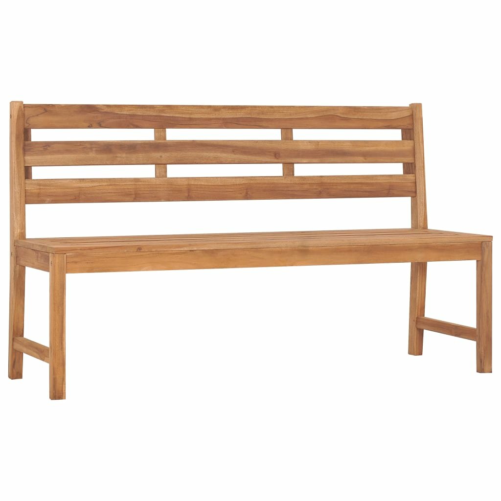 Image of Solid Teak Wood Garden Bench 591''