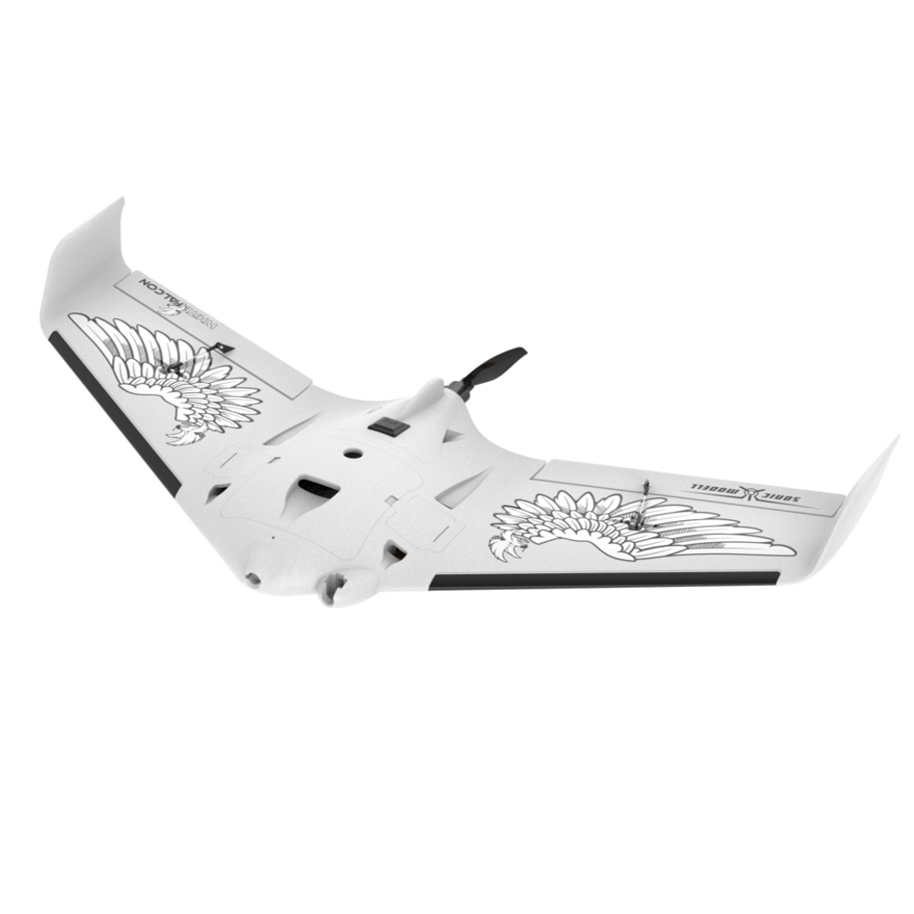 Image of Sonicmodell AR Wing Pro WHITE FALCON 1000mm Wingspan EPP FPV Flying Wing RC Airplane KIT/PNP Compatible DJI HD Air Unit