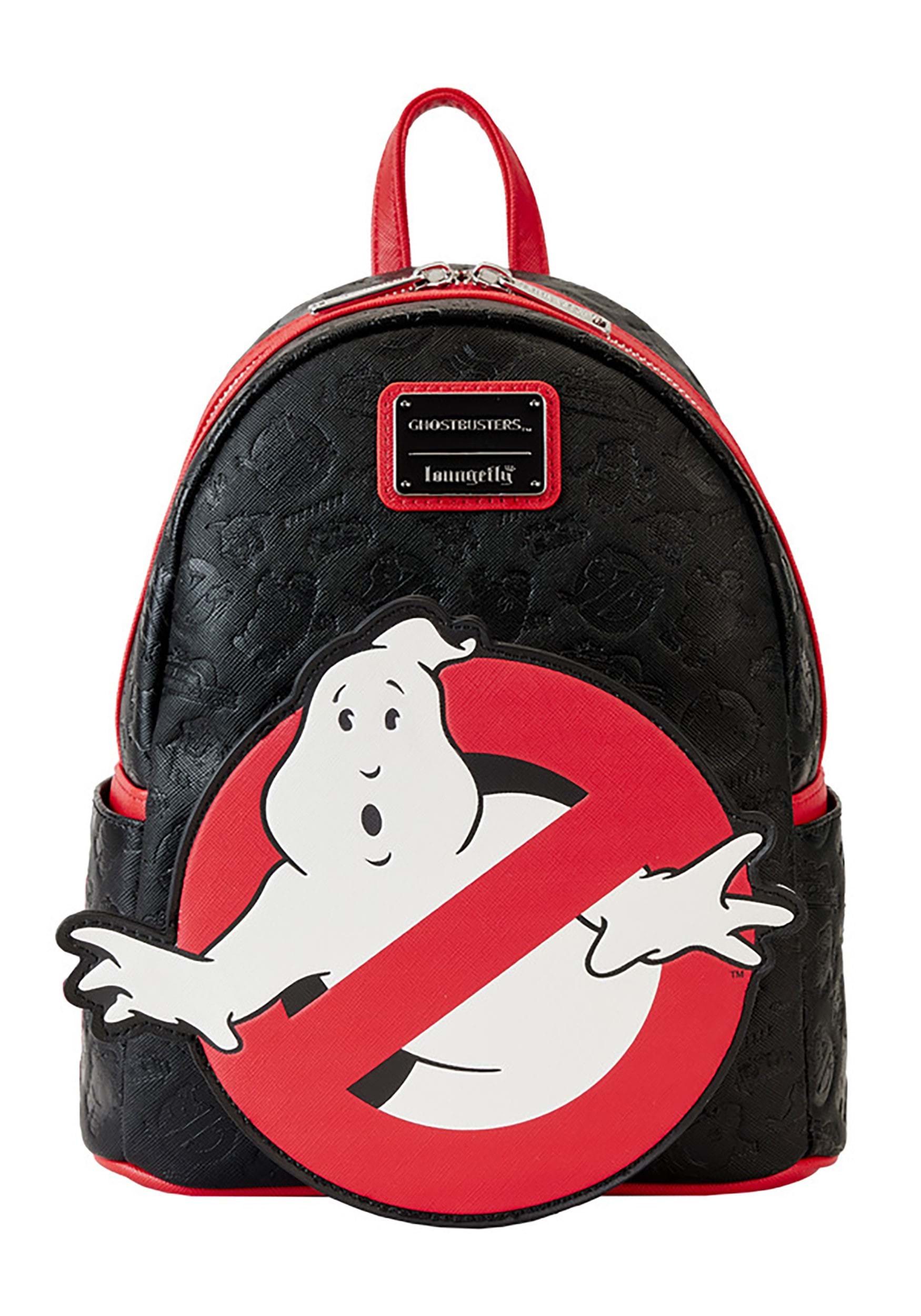 Image of Sony Ghostbusters No Ghost Logo Mini Backpack by Loungefly | Ghostbusters Backpacks ID LFGBBK0017-ST