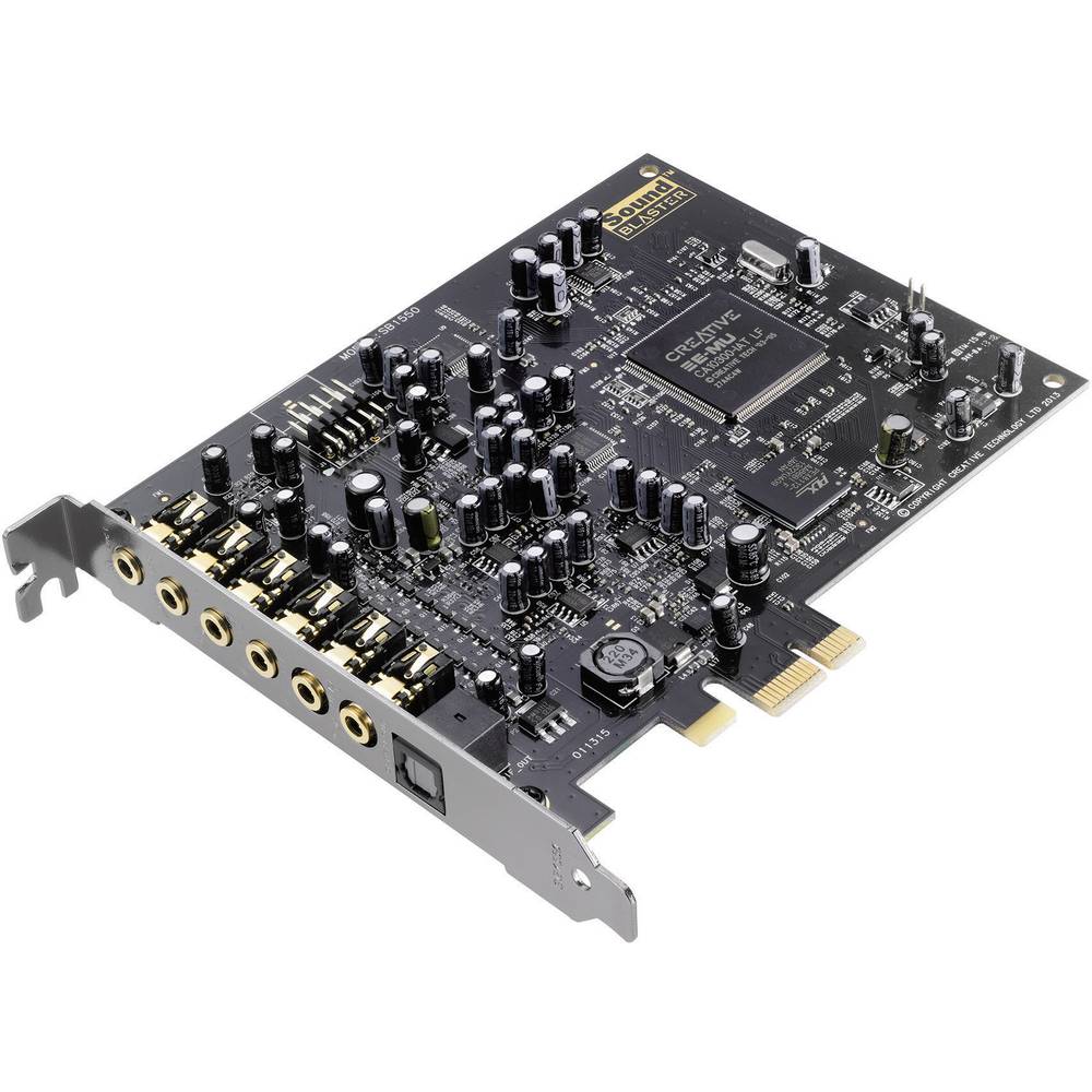 Image of Sound Blaster SoundBlaster Audigy RX 71 Sound card internal PCIe x1 Digital output External headphone jacks
