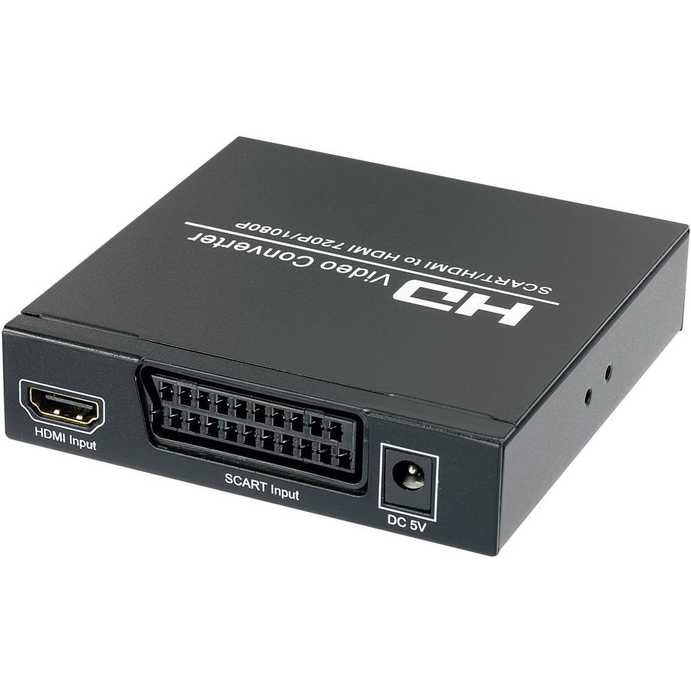 Image of SpeaKa Professional AV Converter SP-HD/SC-01 [SCART - HDMI Jack RCA Digital] 1920 x 1080 Pixel