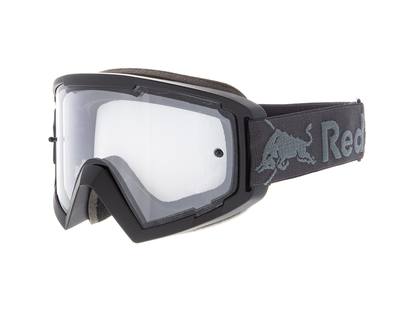 Image of Spect Red Bull Whip Mx Goggles Black Clear Flash Clear S0 Size ID 9009507417640