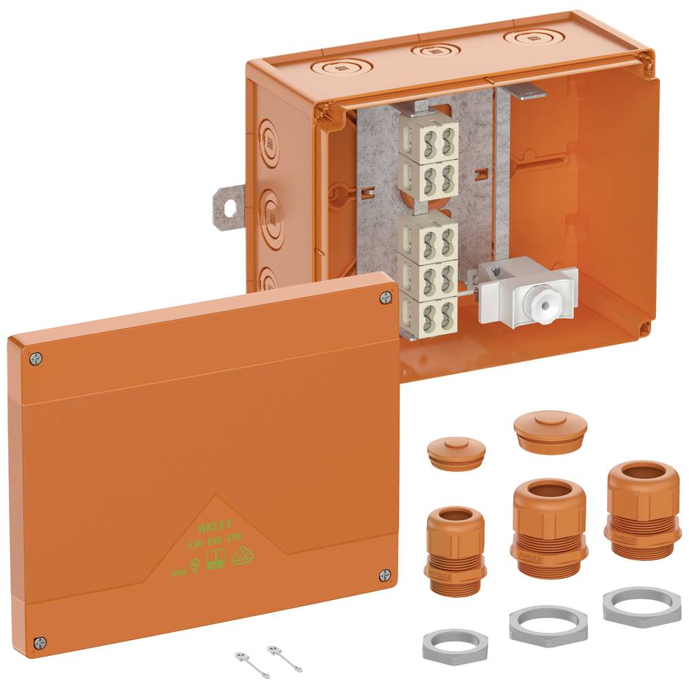 Image of Spelsberg 86963101 Junction box (L x W x H) 250 x 200 x 120 mm Orange IP66 2 pc(s)