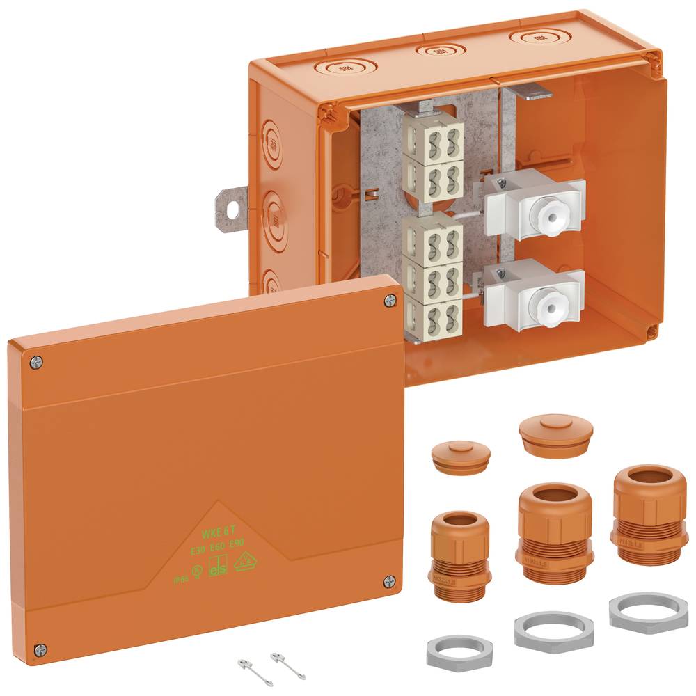 Image of Spelsberg 86963201 Junction box (L x W x H) 250 x 200 x 120 mm Orange IP66 1 pc(s)