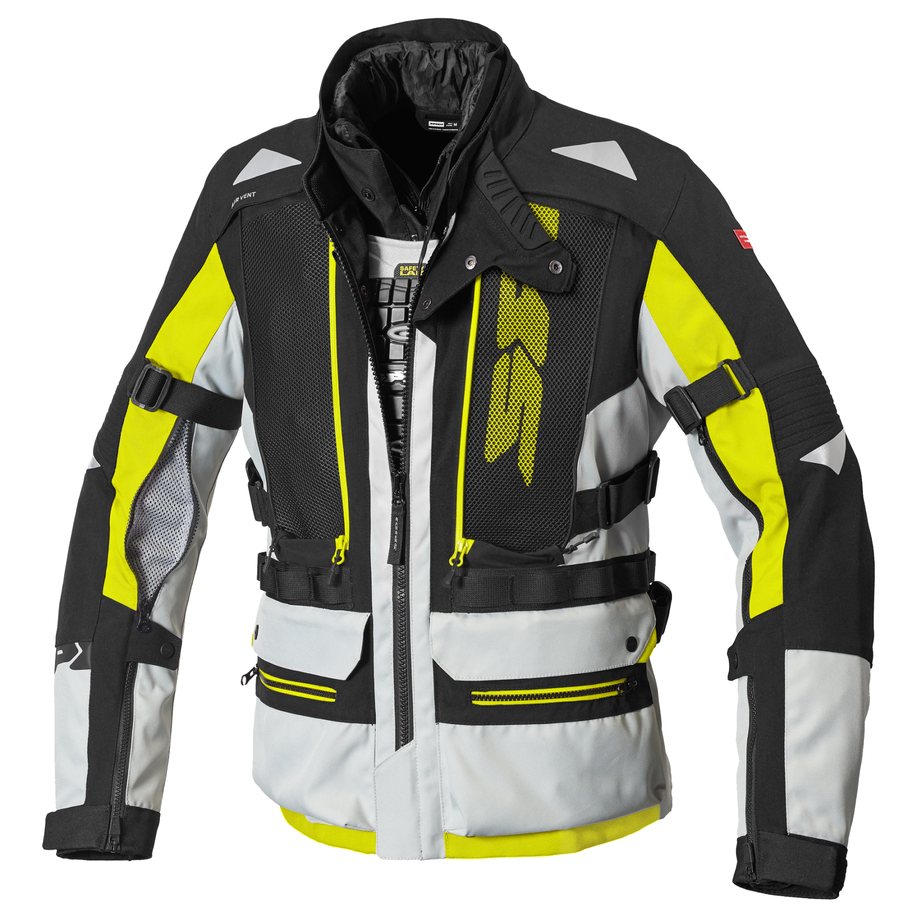 Image of Spidi Allroad H2Out Chaqueta Motorista Amarillo Fluo Talla 2XL