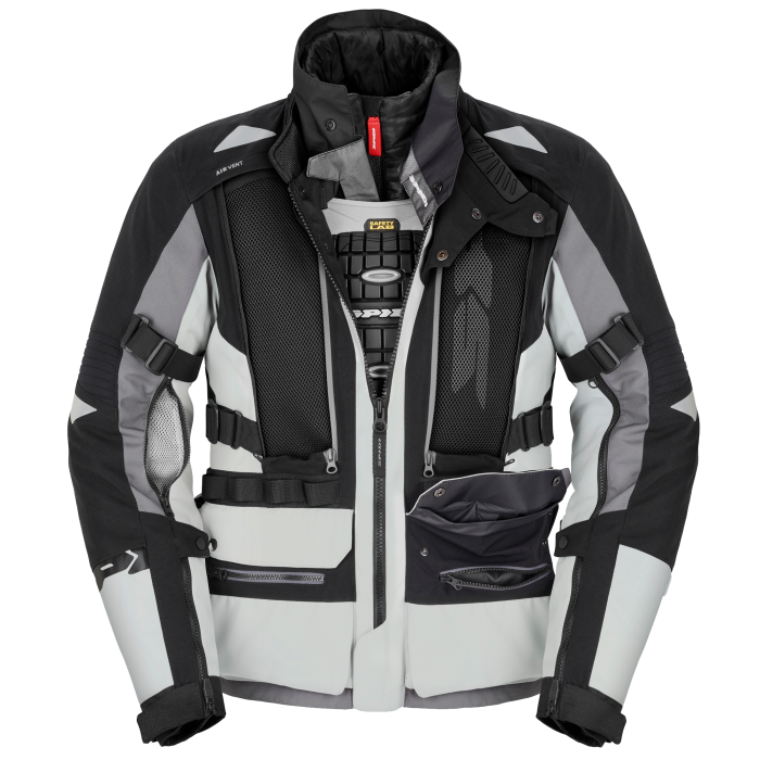 Image of Spidi Allroad Jacket Black Gray Size 3XL ID 8030161459913