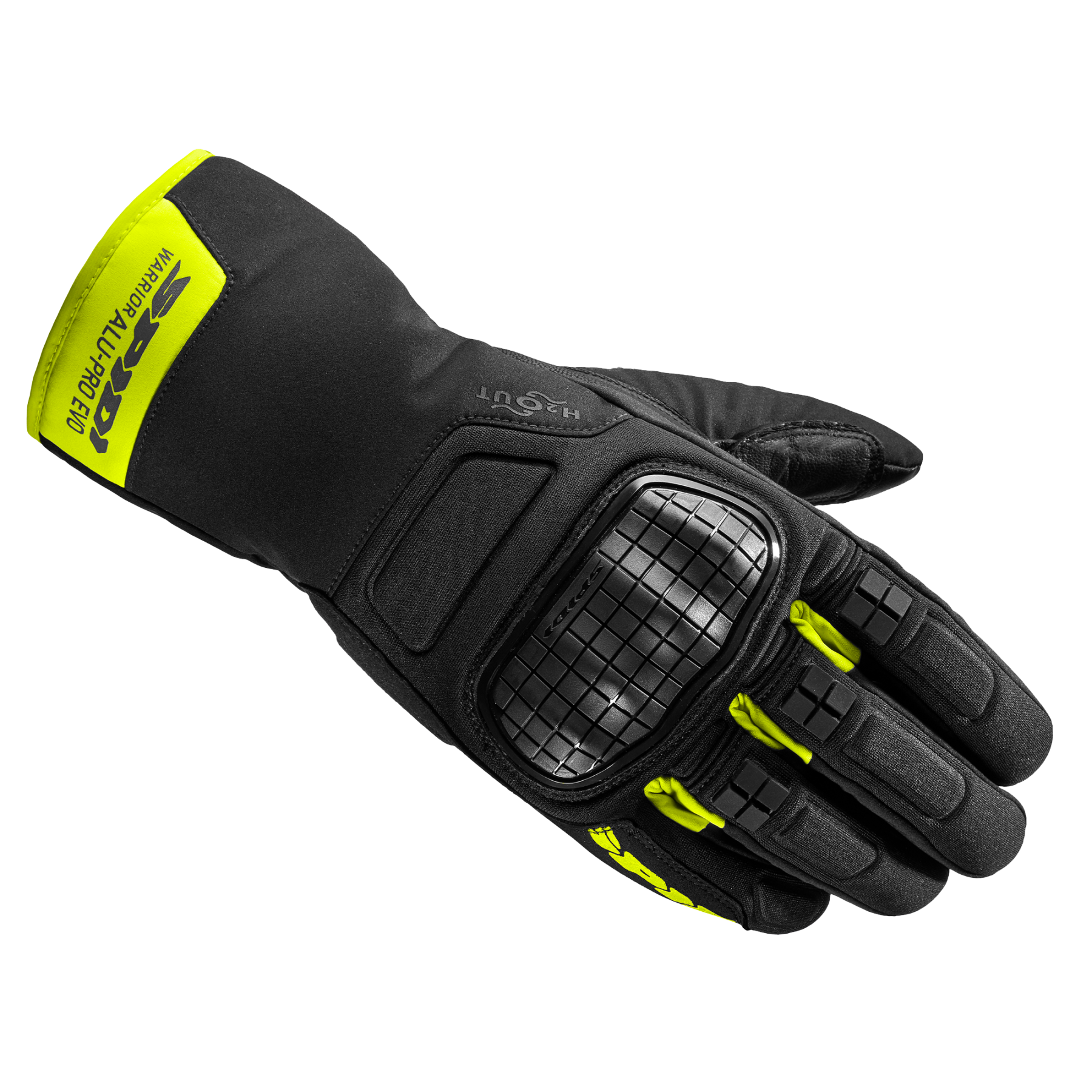 Image of Spidi Alu-Pro Evo Gelb Fluo Handschuhe Größe 3XL