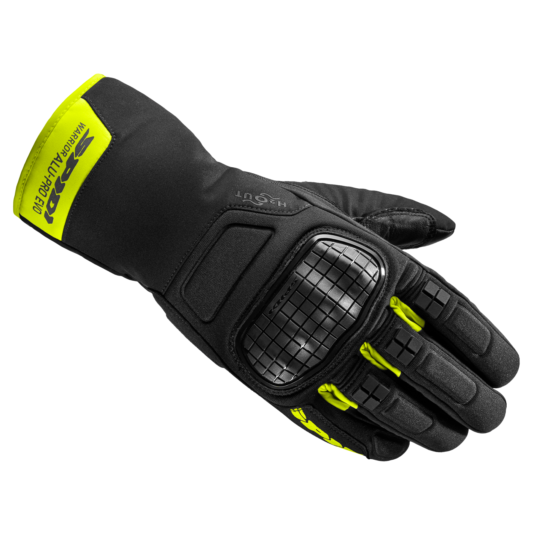 Image of Spidi Alu-Pro Evo Gelb Fluo Handschuhe Größe S