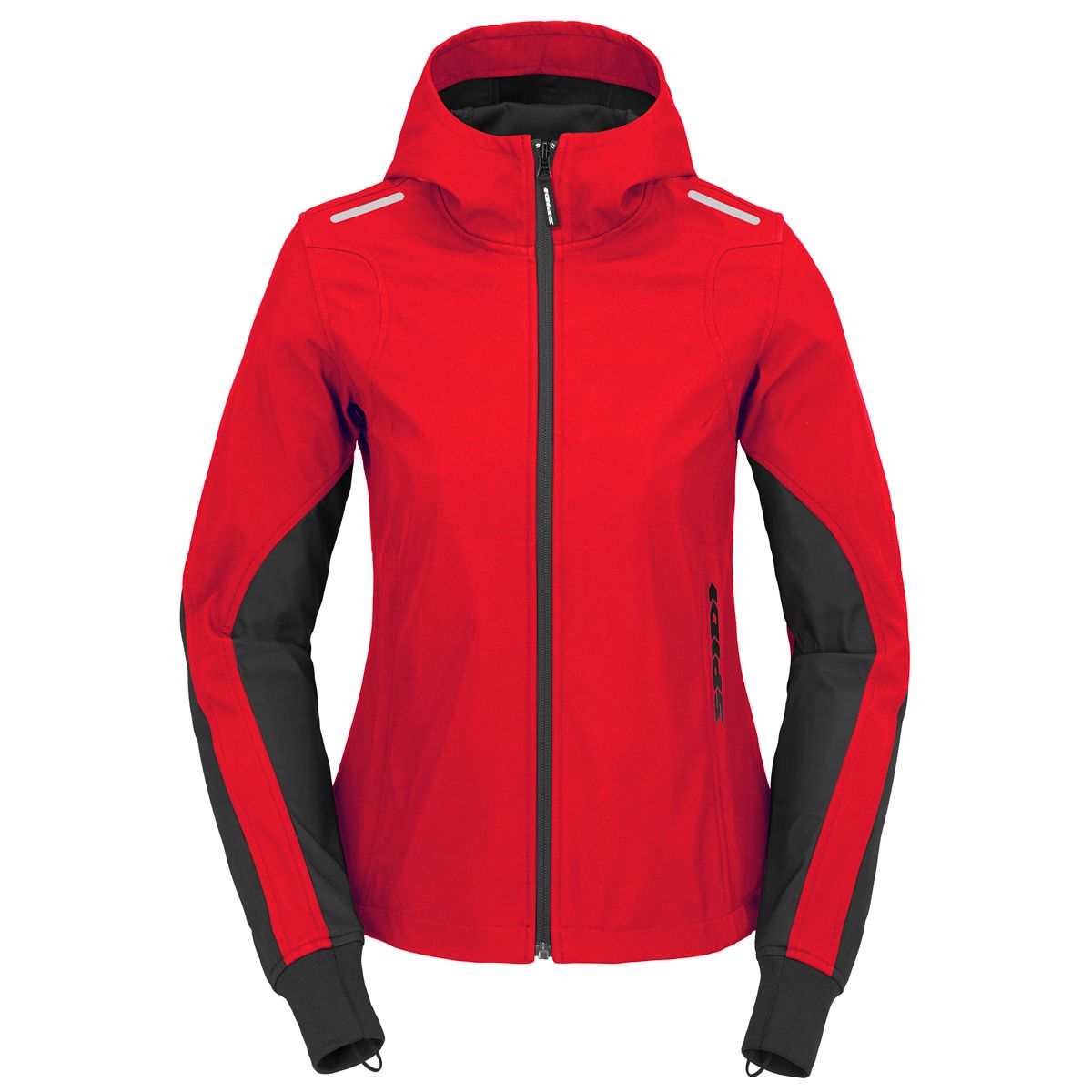 Image of Spidi Armor Hoodie Lady Light Red Size XS EN