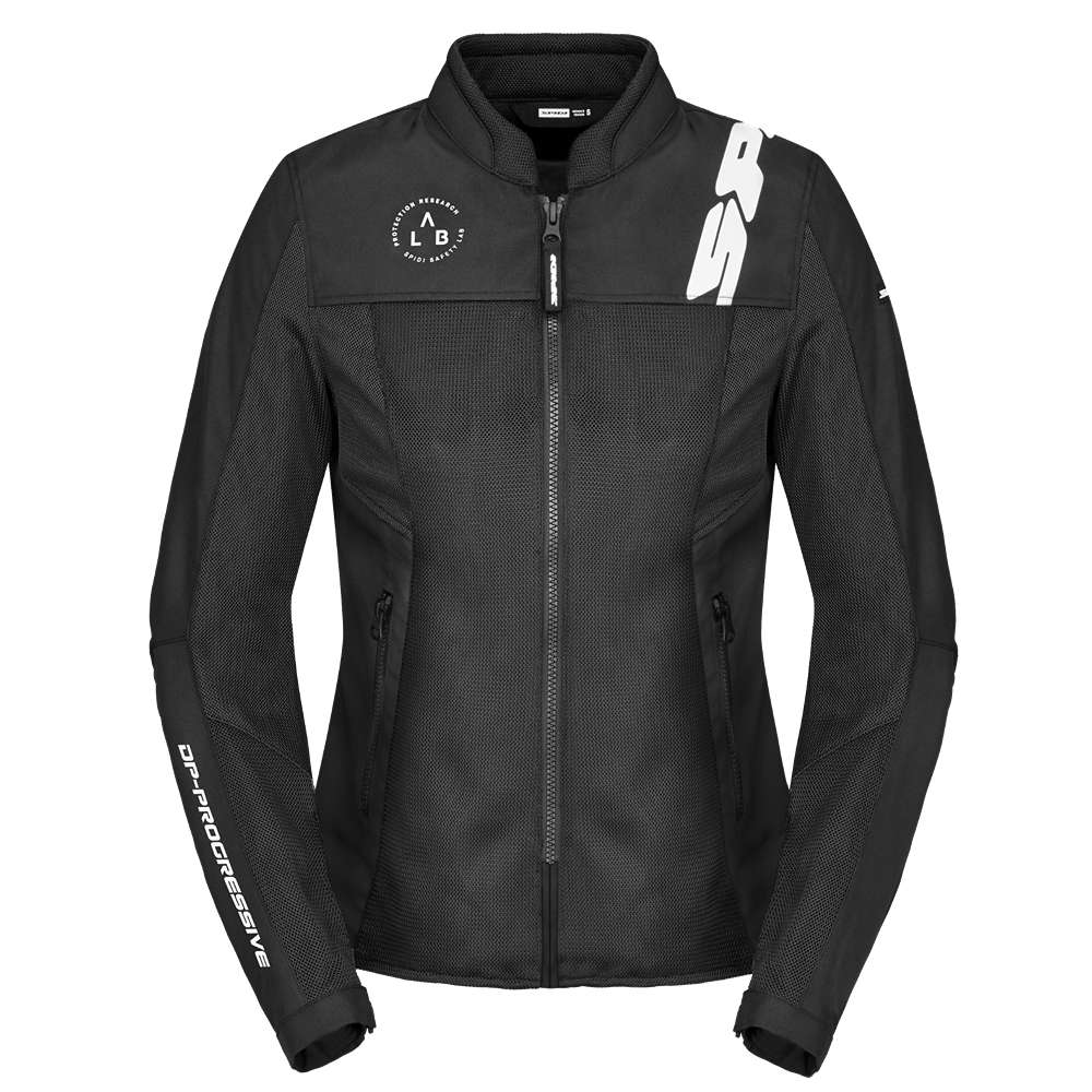 Image of Spidi Corsa Net Lady Jacket Black White Größe 2XL