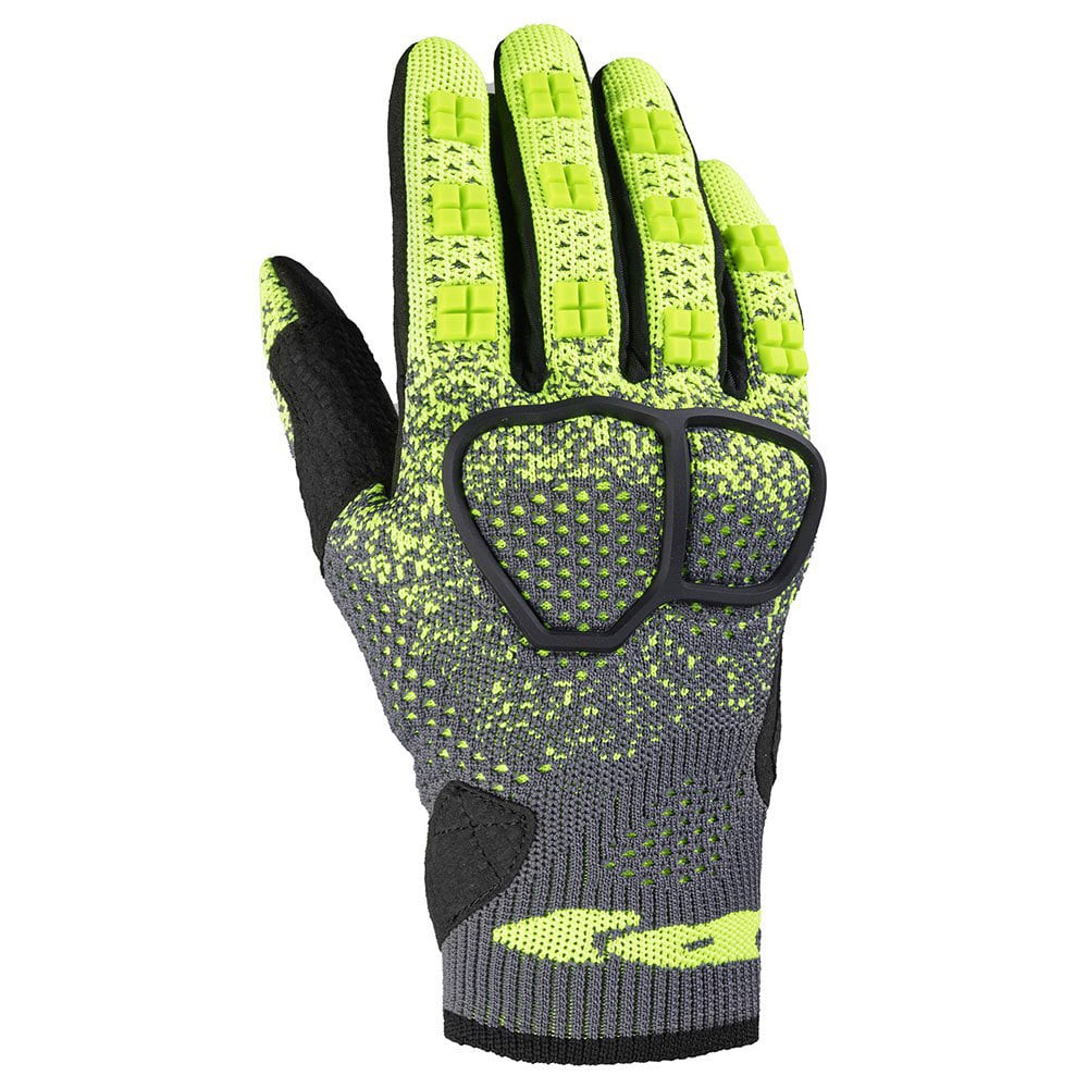 Image of Spidi Cross Knit Gelb Fluo Handschuhe Größe XL