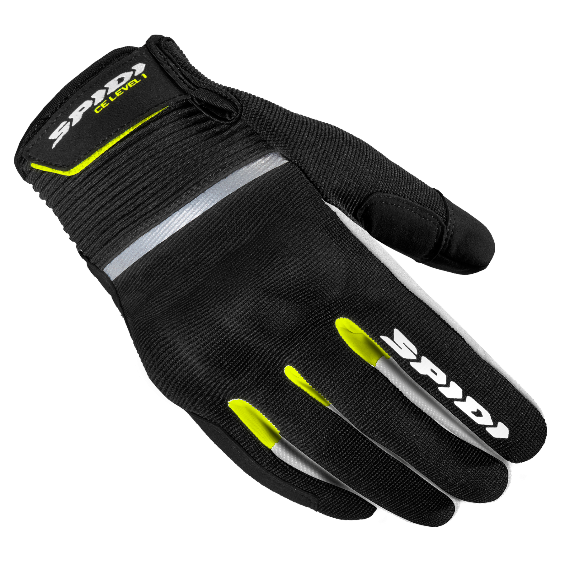 Image of Spidi Flash CE Fluo Gelb Handschuhe Größe S
