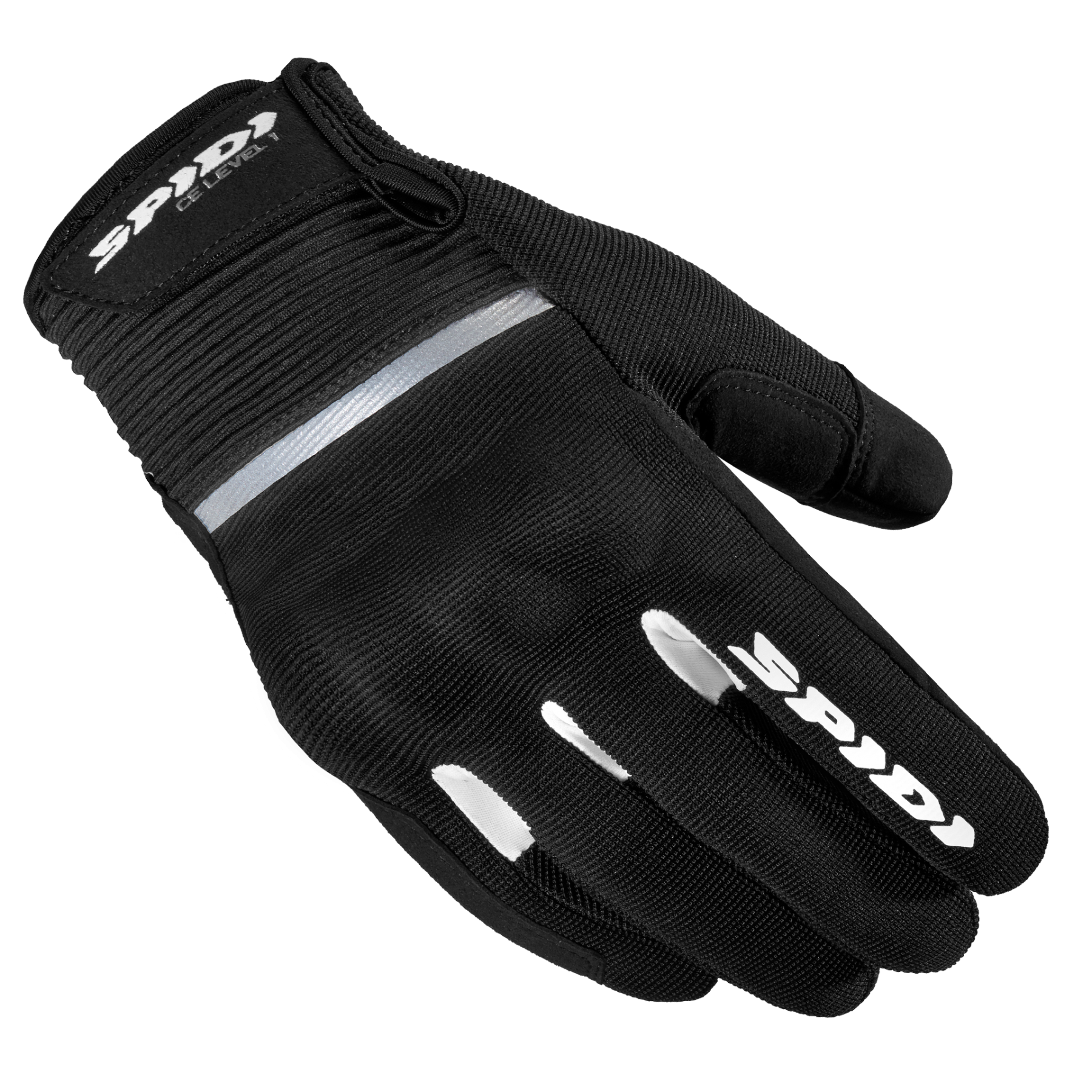 Image of Spidi Flash CE Guantes Negro Blanco Talla S