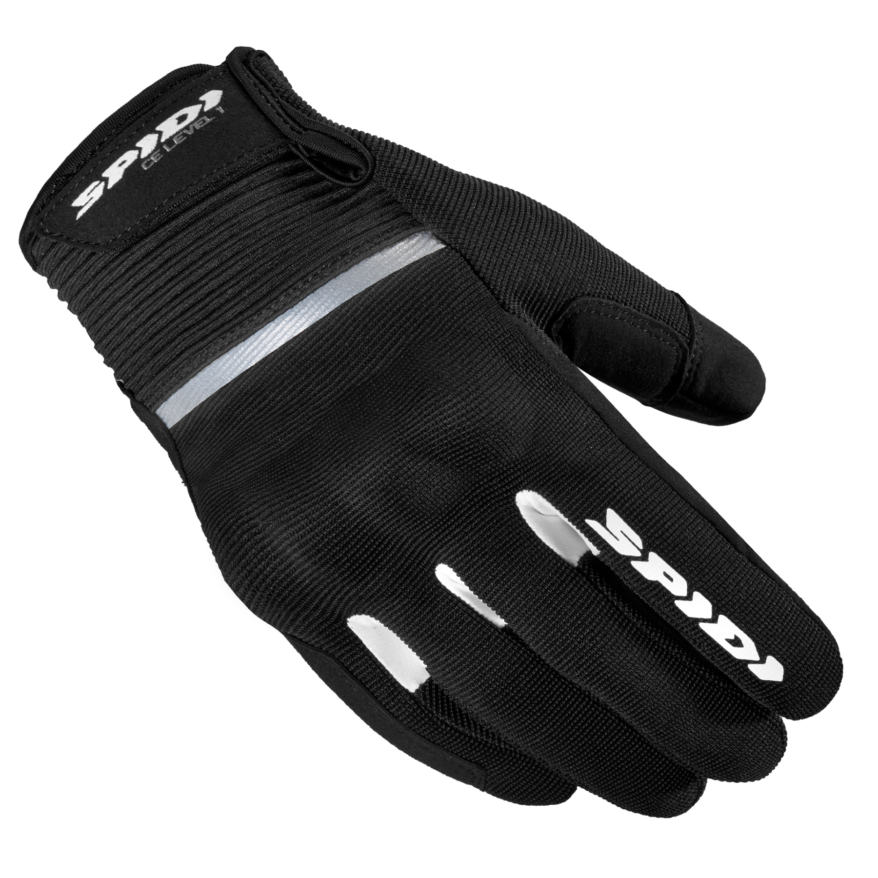 Image of Spidi Flash CE Schwarz Weiß Handschuhe Größe 2XL
