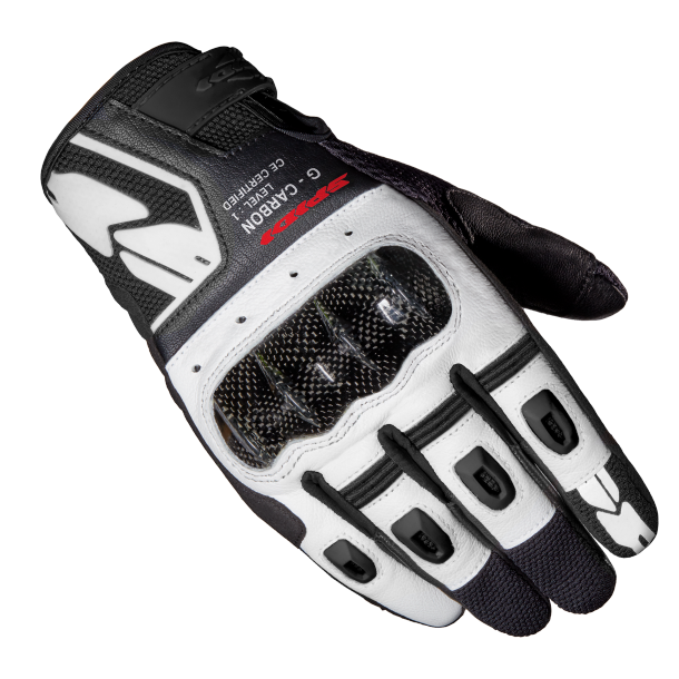 Image of Spidi G-Carbon Blanc Gants Taille 3XL