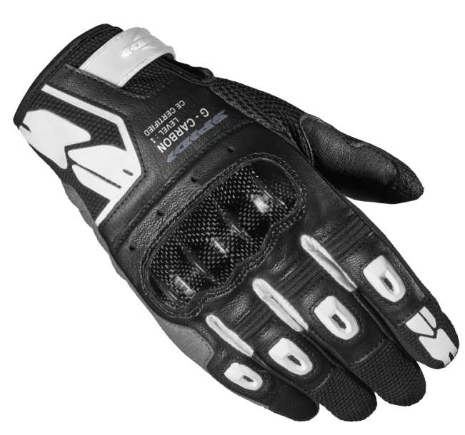 Image of Spidi G-Carbon Lady Black White Talla L