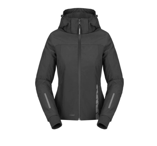 Image of Spidi H2Out II Hoodie Lady Black Size 2XL ID 8030161482478