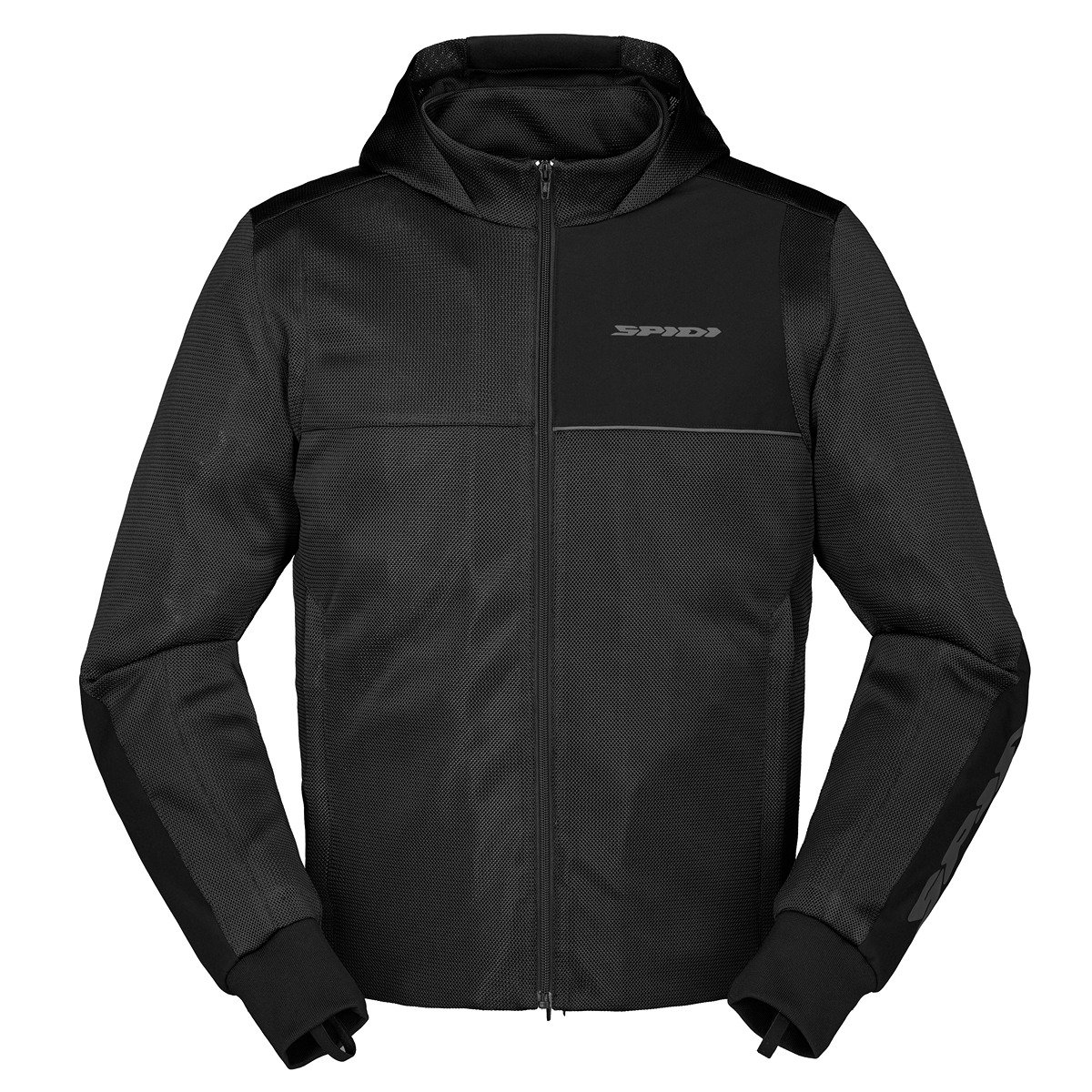 Image of Spidi Hoodie Net Jacket Black Size 2XL EN